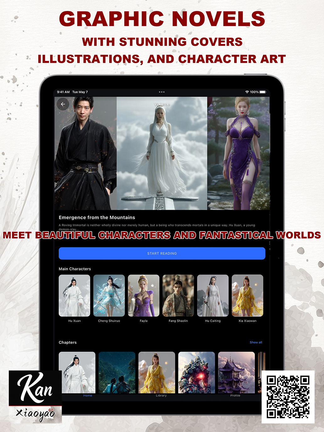 Xiaoyao – Free & Easy Chinese xianxia illustrated web novel poster - slide 2