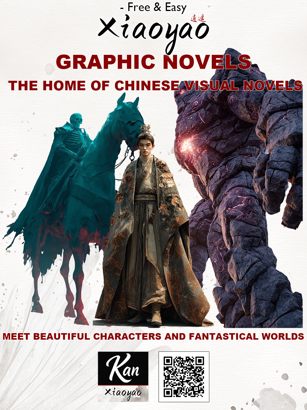 Xiaoyao – Free & Easy Chinese xianxia illustrated web novel poster - slide 5